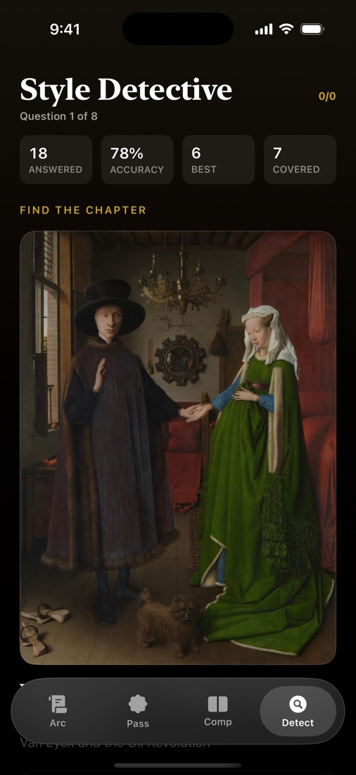 ArtArc screenshot — Style Detective